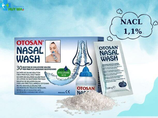 Gói Muối Rửa Mũi Cho Bé Otosan Nasal Wash An Toàn Hiệu Quả