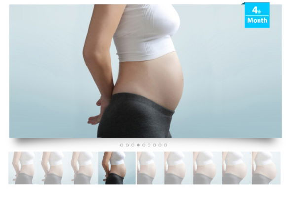 Hình ảnh bụng bầu 4 tháng bụng nhỏ có sao không