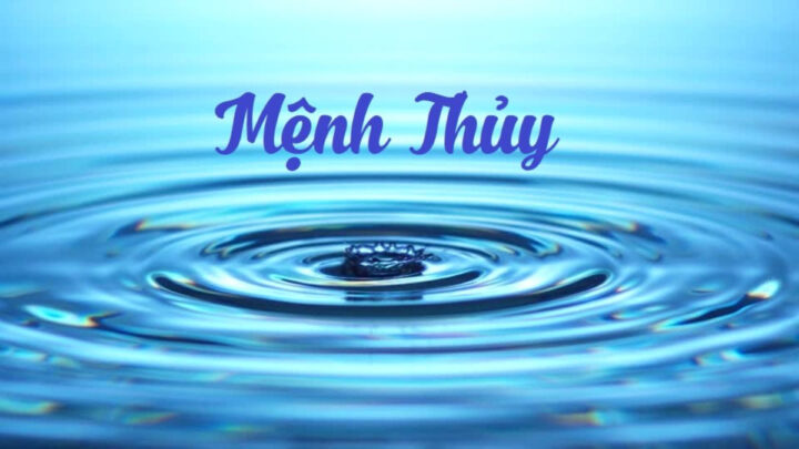 Hình ảnh minh họa về ý nghĩa mệnh Thiên Hà Thủy, với những giọt nước từ trời cao tưới mát vạn vật.