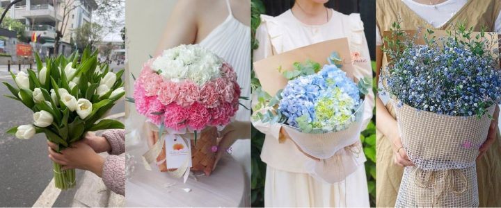 Bó hoa hồng, cẩm tú cầu và baby tươi tắn, biểu tượng cho tình chị em gắn kết và sự tinh tế, là món quà ý nghĩa để mừng ngày Phụ Nữ Việt Nam 20/10 cho chị gái hoặc em gái.