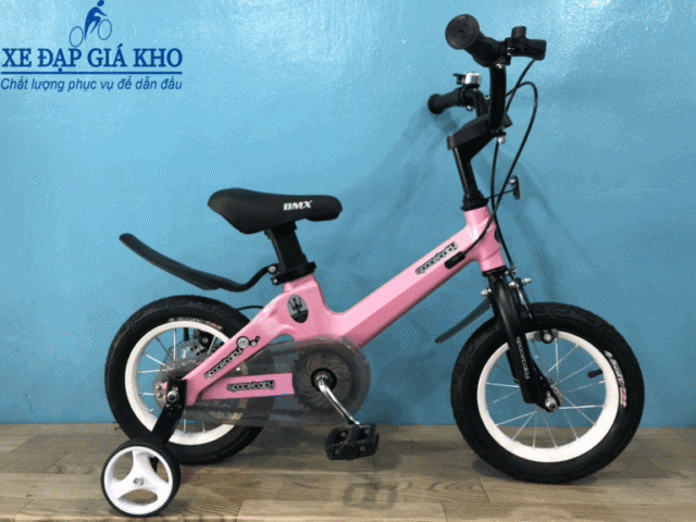 Xe đạp trẻ em 12 inch SpaceBaby khung nhôm bánh căm