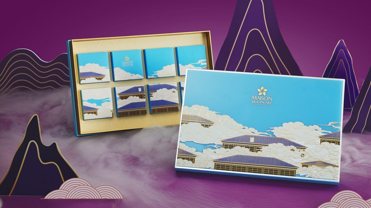 Hộp quà bánh Trung thu ý nghĩa, sang trọng của Maison