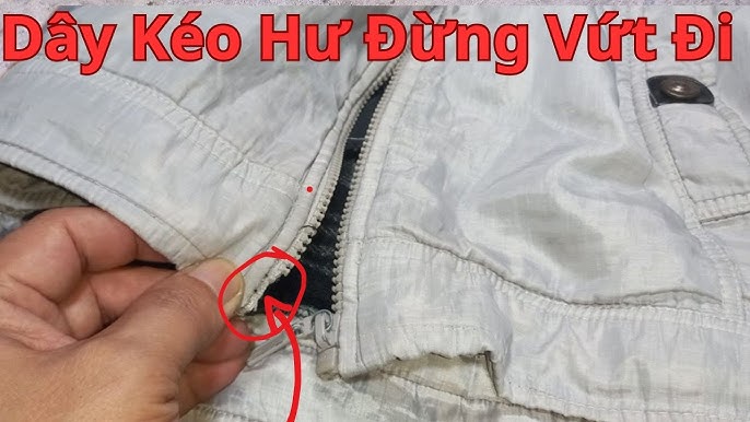 Hướng Dẫn Chi Tiết Cách Sửa Dây Kéo Bị Hư Hiệu Quả
