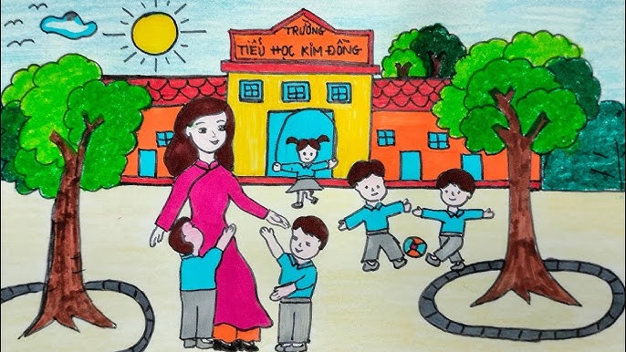Tranh Trường Mầm Non Của Bé: Ý Nghĩa Và Cách Trưng Bày Hiệu Quả