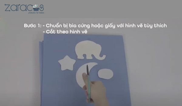 Hướng dẫn cách làm đồ treo nôi handmade đơn giản tại nhà