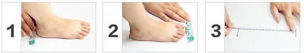 Hướng dẫn đo chân bé để chọn giày