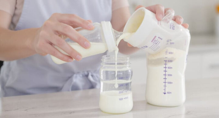 hướng dẫn pha sữa NAN Việt theo tỷ lệ và lượng nước chuẩn