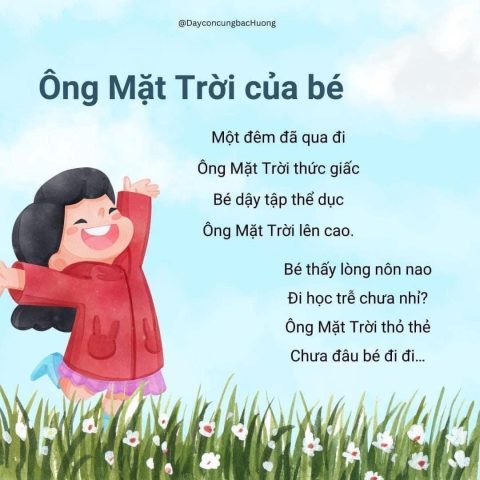Tuyển Tập Các Bài Thơ Hay Cho Bé: Khơi Dậy Tình Yêu Thơ Ca