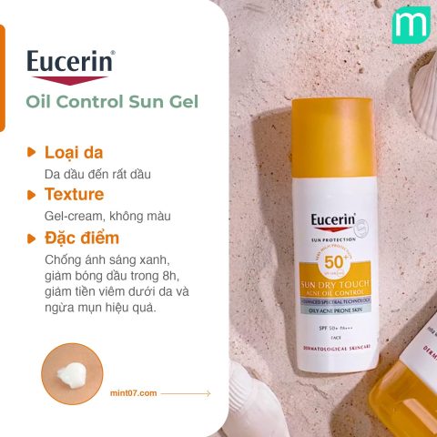 Kem Chống Nắng Dạng Gel Cho Da Dầu Mụn Tối Ưu Bảo Vệ