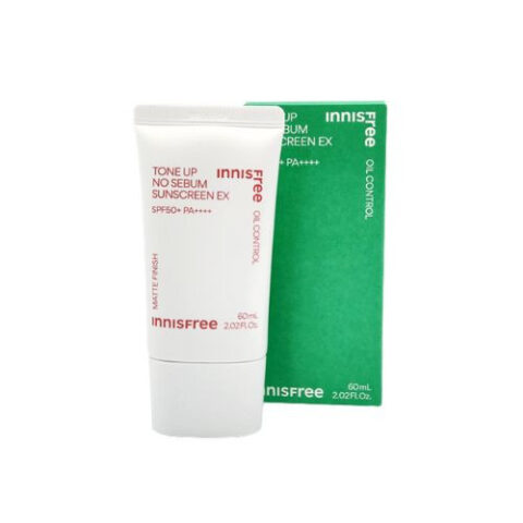 Kem Chống Nắng Innisfree Tone Up No Sebum Sunscreen EX SPF 50+ PA++++ NEW