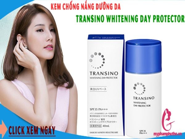 review kem dưỡng ban ngày của nhật transino