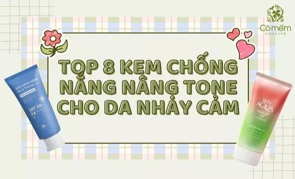 Kem chống nắng vật lý Cỏ Mềm Tone Up cho da nhạy cảm