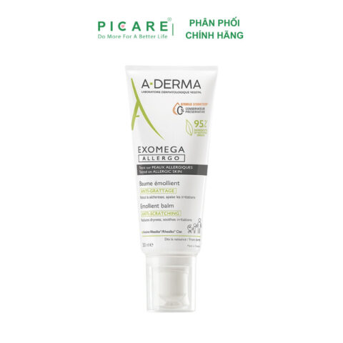 kem dưỡng ẩm cho da mặt Aderma Exomega Control dạng tuýp