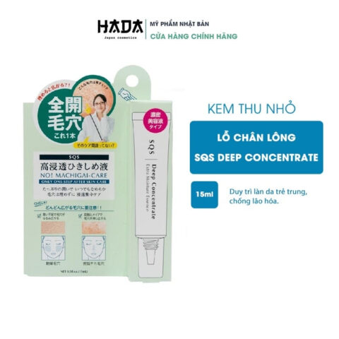 Kem Se Khít Lỗ Chân Lông SQS Deep Concentrate Nhật Bản 15g