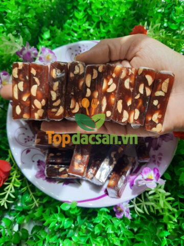 Kẹo chuối Bến Tre bọc bánh tráng