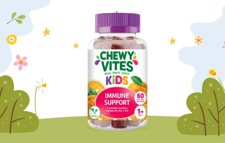 Kẹo dẻo vitamin Chewy Vites hỗ trợ tăng sức đề kháng hiệu quả cho trẻ