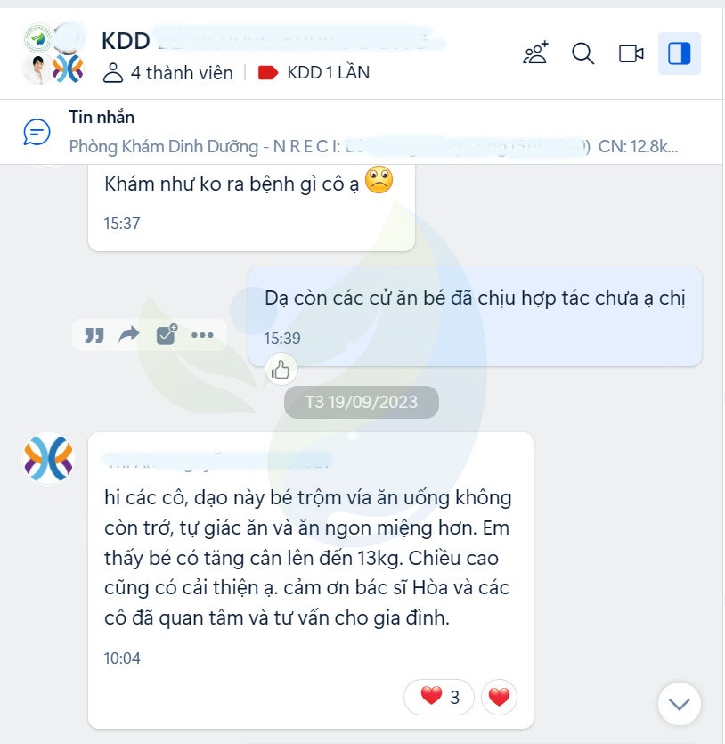 Lời đánh giá cao từ khách hàng về sự tận tâm của đội ngũ y bác sĩ NRECI