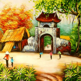 Khám phá vẻ đẹp thiên nhiên hoang sơ qua tranh phong cảnh