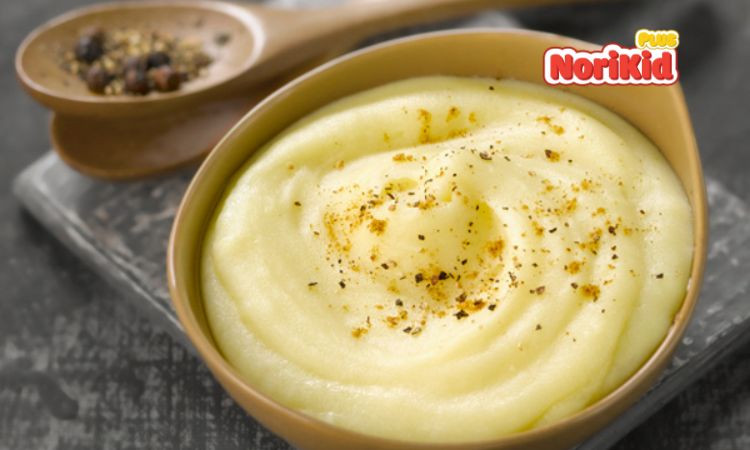Khoai tây nghiền sữa thơm ngậy được các bé yêu thích