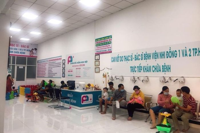 Không gian khám chữa bệnh hiện đại tại phòng khám nhi đồng Phúc An