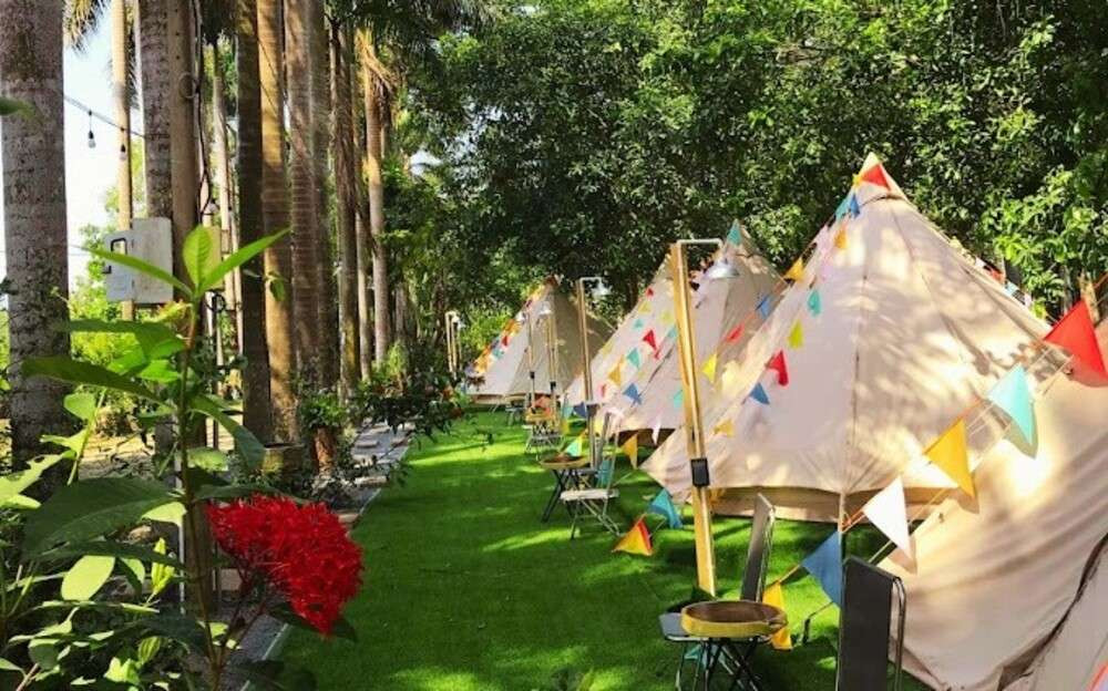 Khu du lịch Vườn Sinh Thái Long Phước là nơi cắm trại lý tưởng, một khu vui chơi trẻ em quận 9 gần gũi thiên nhiên