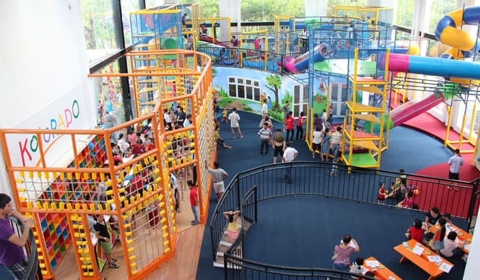 Khu vui chơi Kolorado tại Ecopark, điểm vui chơi cho trẻ gần Hà Nội