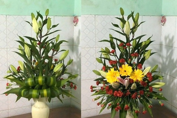 Cách Cắm Hoa Ly Đẹp Để Bàn Thờ Chuẩn Phong Thủy, Tươi Lâu