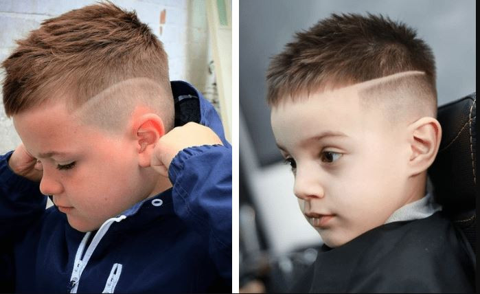 Kiểu tóc hiện đại sành điệu cho bé trai