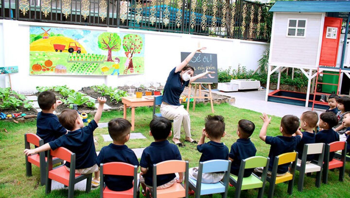 Kindy City chú trọng việc xây dựng khu vực phát triển thoải mái cho trẻ