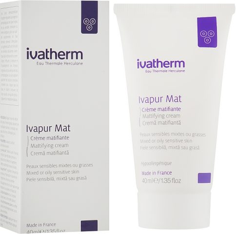 Kem Dưỡng Cho Da Nhạy Cảm Mụn: Giải Pháp Từ Ivatherm Ivapur Mat Matifying Cream - image 3