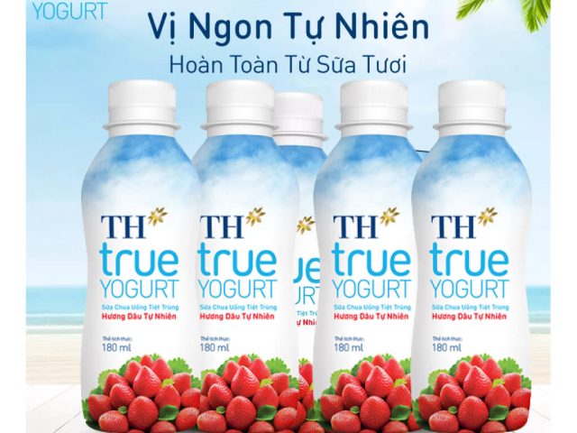 Review Sữa Chua Chai TH true MILK Vị Dâu Mới Nhất - image 2