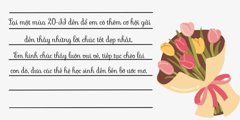 Thầy cô về hưu an nhiên, nhận lời chúc 20/11 ngắn gọn ý nghĩa hài hước từ thế hệ học trò