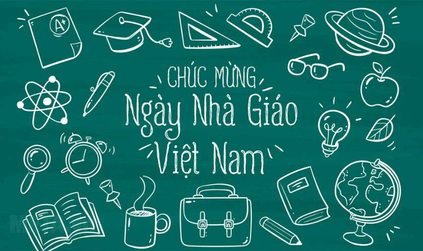 Lời chúc 20 11 theo môn học Giáo dục Công dân thể hiện sự kính trọng
