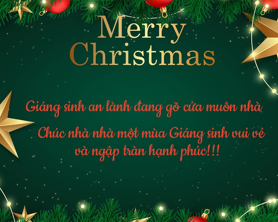 Lời Chúc Giáng Sinh và Năm Mới Ngọt Ngào, Ý Nghĩa Cho Mọi Gia Đình