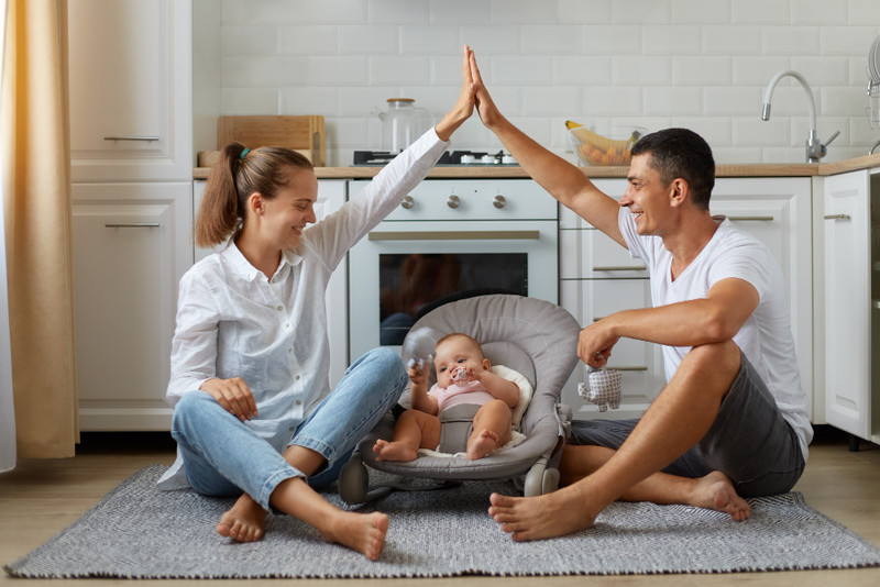Lựa chọn ghế nhún an toàn giúp đảm bảo sự thoải mái cho trẻ sơ sinh