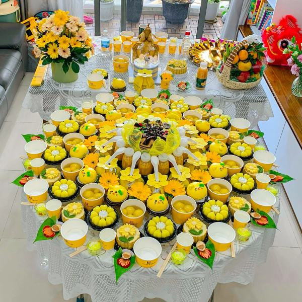 Mâm cúng lễ thôi nôi đầy đủ