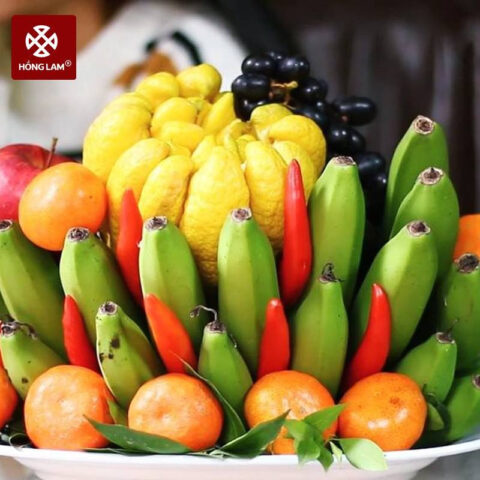 mâm ngũ quả miền bắc