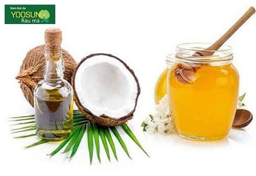 Mặt nạ dầu dừa và mật ong giúp làm trắng da mặt tự nhiên
