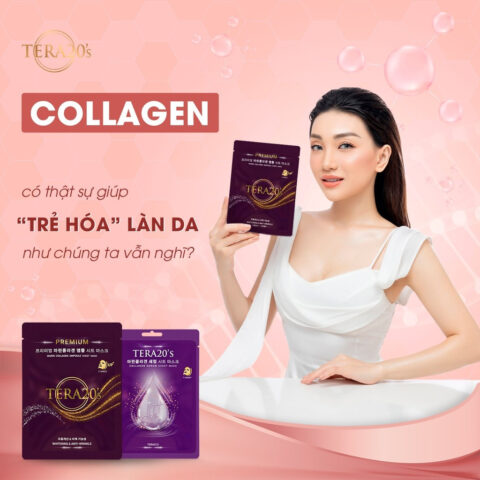 Mặt nạ tinh chất Collagen cao cấp TERA20 an toàn cho phụ nữ có thai