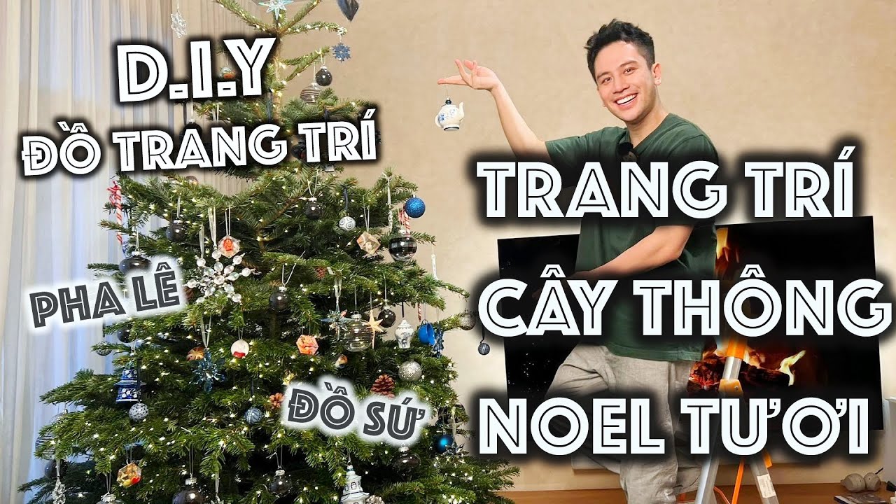 Cách Trang Trí Cây Thông Noel Đơn Giản, Đẹp Mắt Tại Nhà