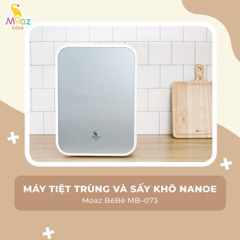 Máy tiệt trùng bình sữa hơi nước Moaz BéBé MB-073