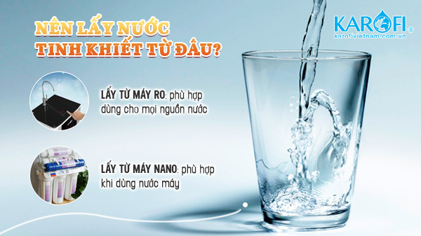 Mẹ bầu nên uống nước tinh khiết từ máy lọc Karofi, đảm bảo an toàn