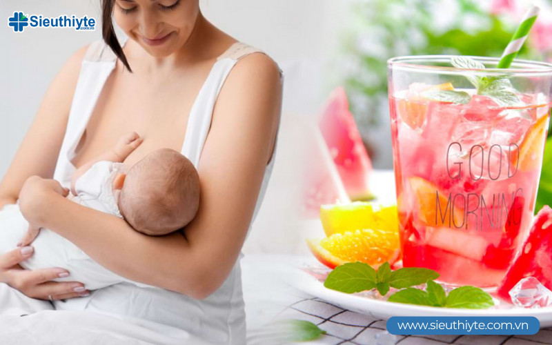 Nước Uống Giảm Cân Cho Mẹ Cho Con Bú Hiệu Quả, An Toàn