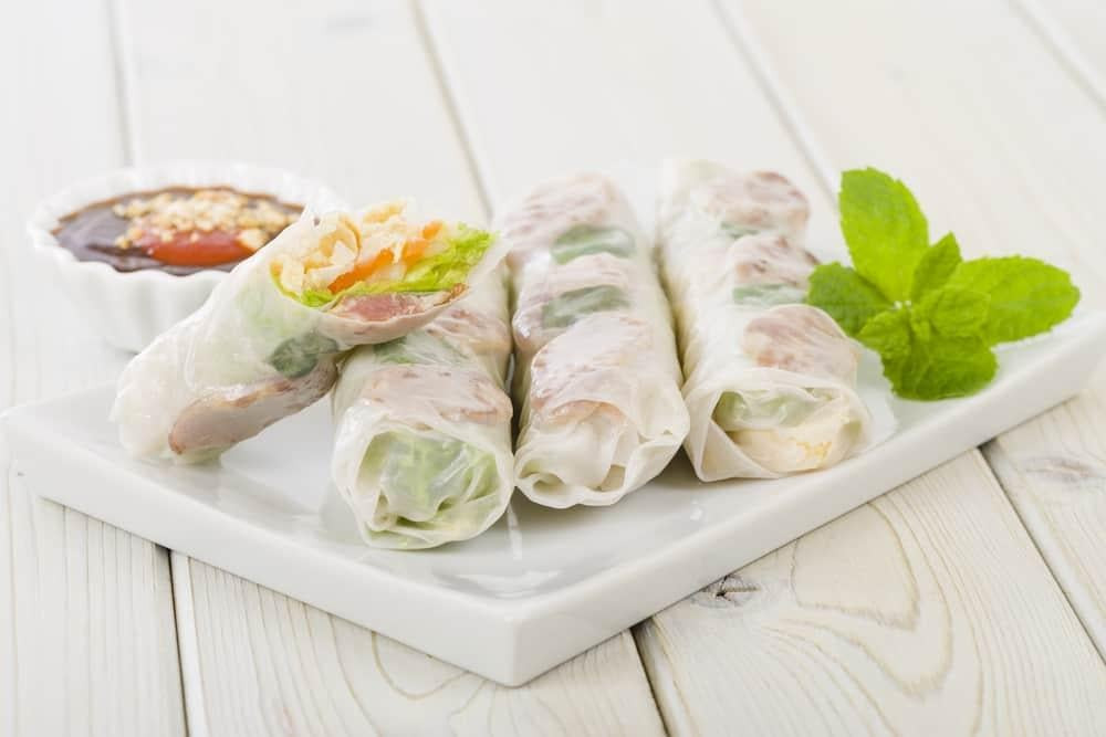 Món bò bía củ đậu tươi mát, an toàn cho bà bầu