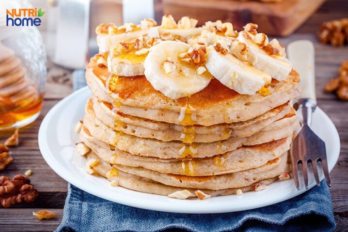 bữa phụ cho bé, Pancake yến mạch