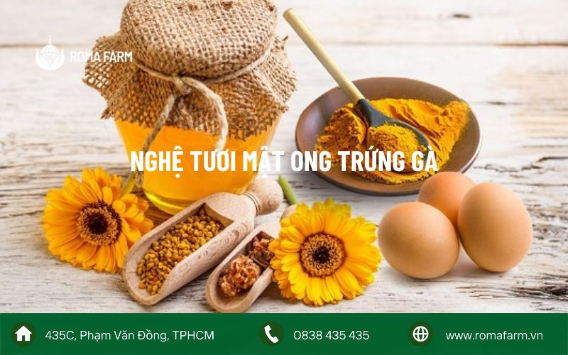 Nghệ Tươi Mật Ong Trứng Gà: Bí Quyết Chăm Sóc Sức Khỏe Phụ Nữ Toàn Diện