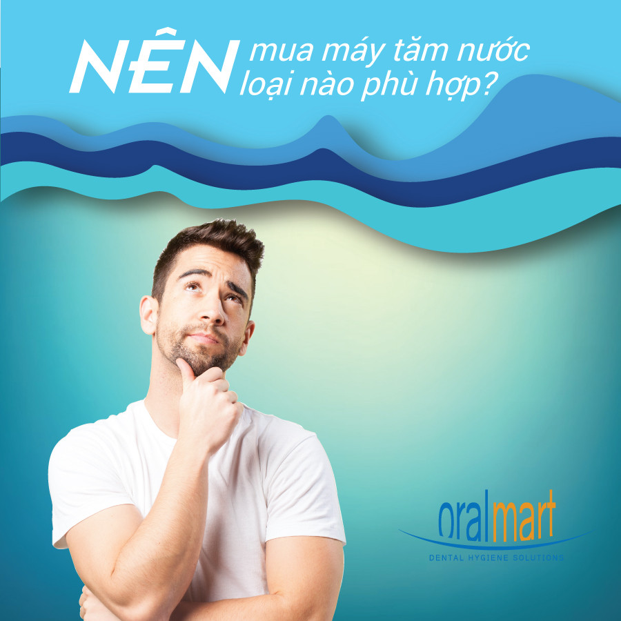 Người dùng đang trải nghiệm máy tăm nước, giúp bạn dễ dàng quyết định nên mua tăm nước loại nào phù hợp