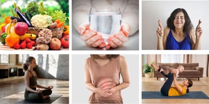 Những biện pháp mà các mẹ có thể tận dụng ngay tại gia khi bị táo bón sau sinh