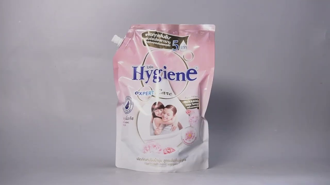 Nước xả Hygiene Expert Care hồng hương đồng nội tươi mát và thư giãn