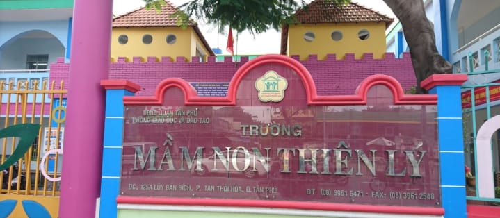 Mầm non Thiên Lý - Chất lượng mầm non công lập quận Tân Phú được khẳng định